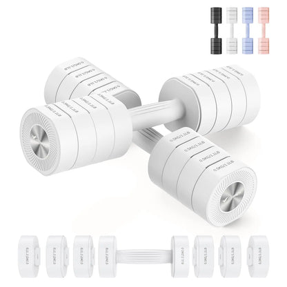 MERACH Adjustable Dumbbell Set of 2, 4 in 1 Hand Weights for Women at Home,