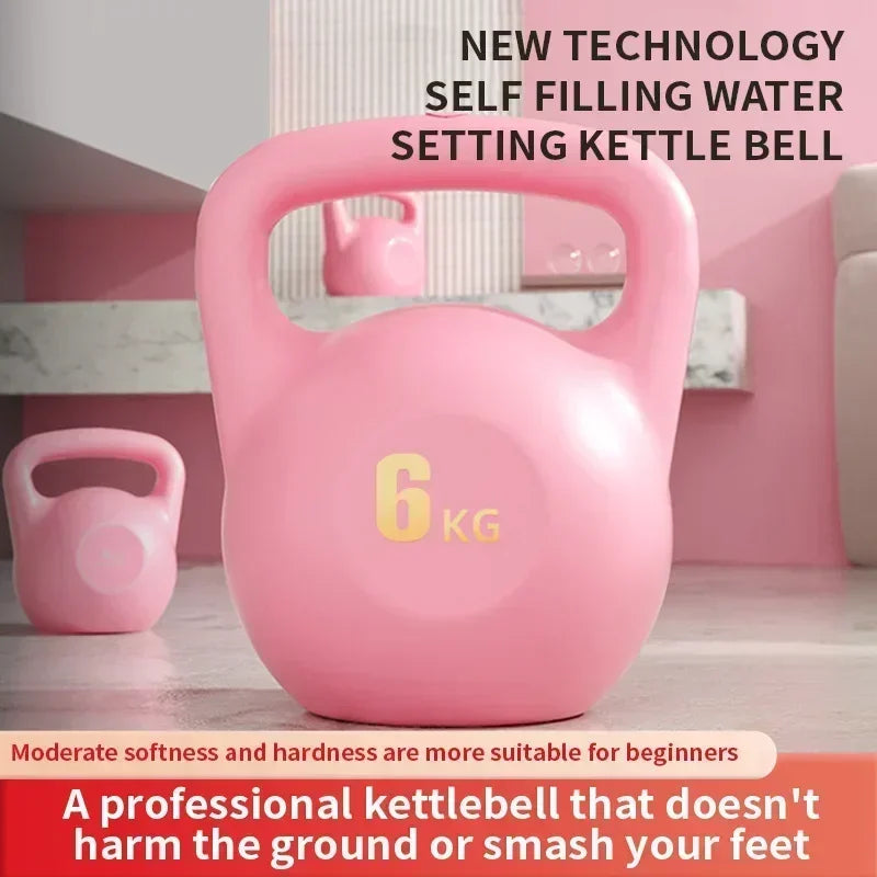 New 1pc Kettlebell Women's Fitness Home Use Men's Dumbbell Hip Training