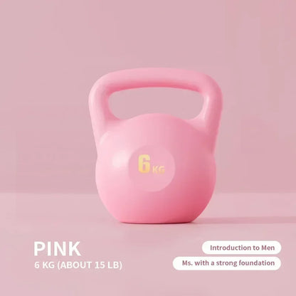 New 1pc Kettlebell Women's Fitness Home Use Men's Dumbbell Hip Training