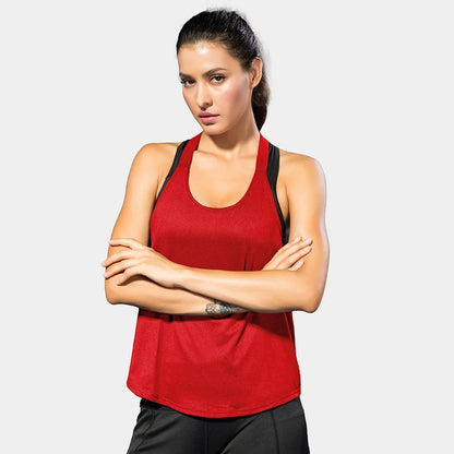 Women Gym Tops Black Sleeveless Yoga Top Women Fitness Shirt Gym Vest