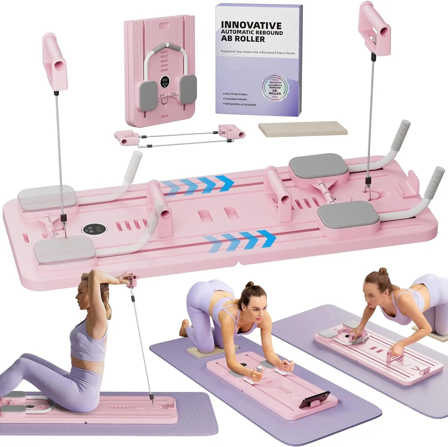 Multifunctional Abdominal Board fitness board Push up Board automatic rebound