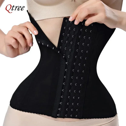 Qtree Dress Slimming Waist Trainer Belt Shapewear Women Belly Cincher Body