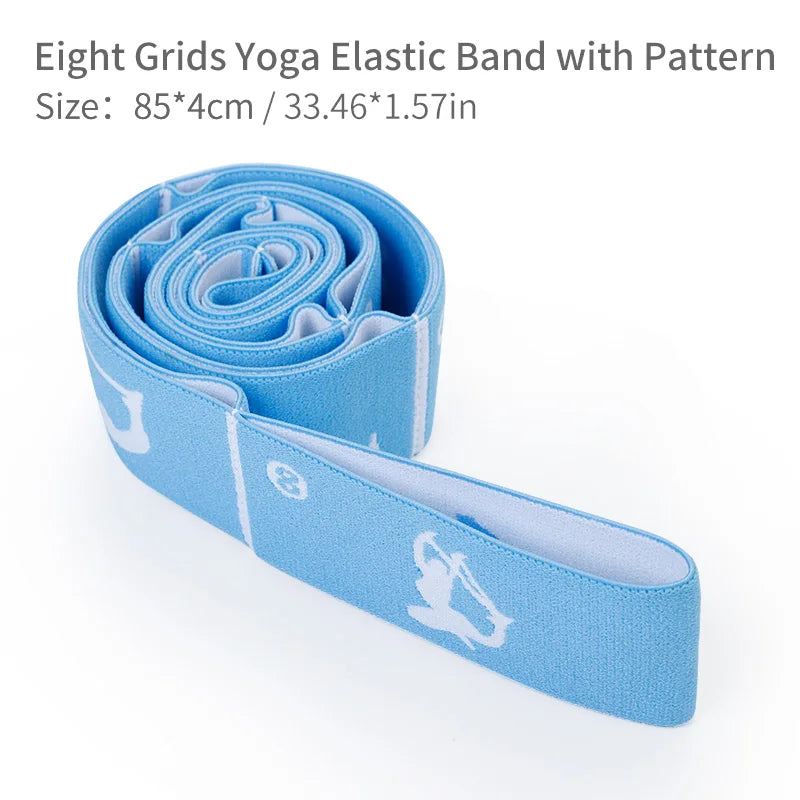 Multi-Functional Slimming Resistance Bands Yoga Strap Elastic Band 8/10/12