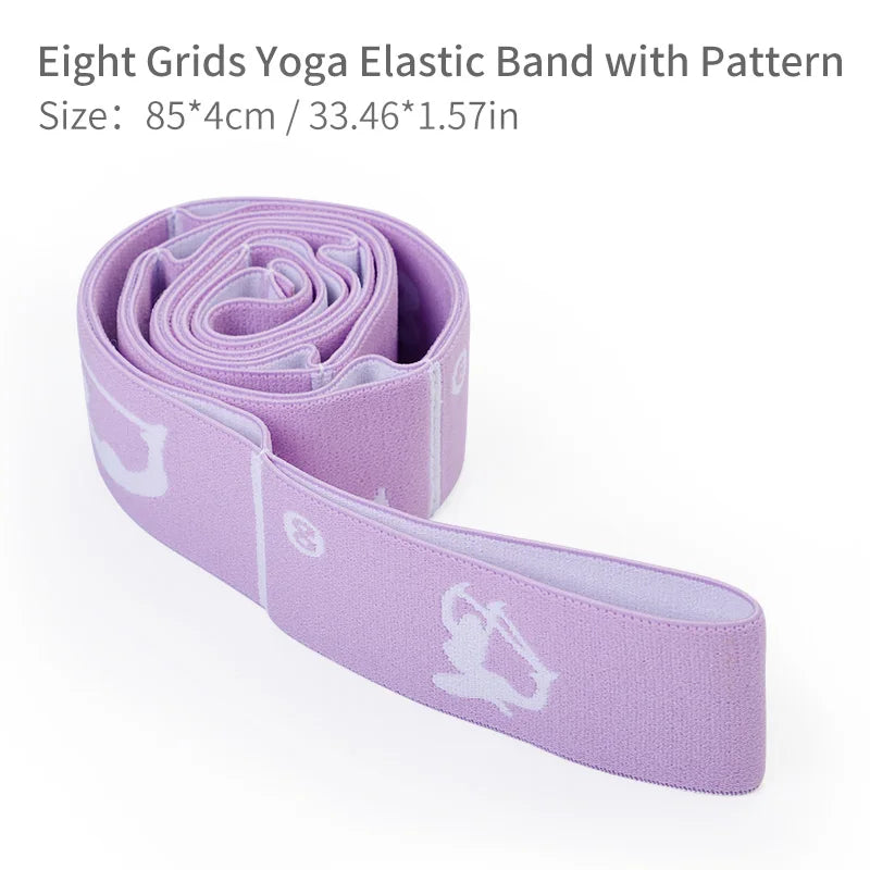 Multi-Functional Slimming Resistance Bands Yoga Strap Elastic Band 8/10/12