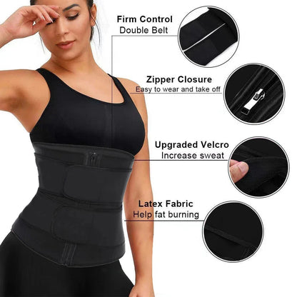 Order A Size Up, Breathable Neoprene Waist Trainer, Trimmer Belt,