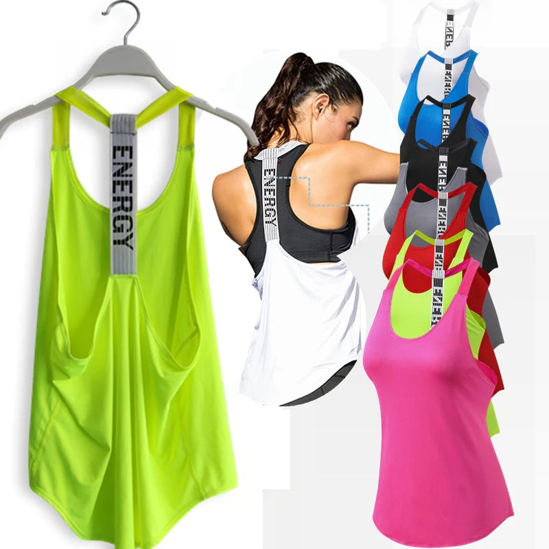 Women Gym Tops Black Sleeveless Yoga Top Women Fitness Shirt Gym Vest