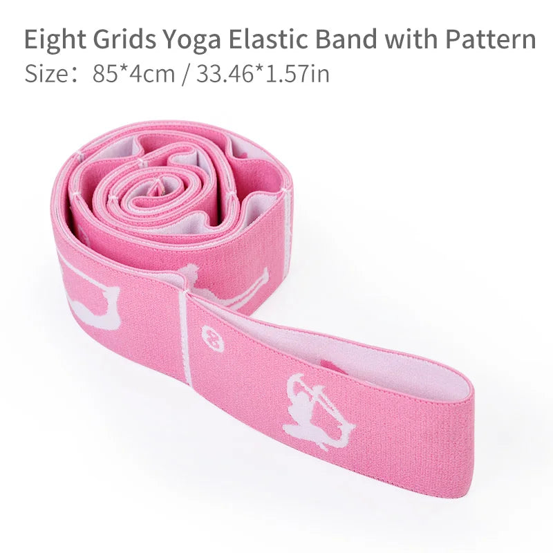 Multi-Functional Slimming Resistance Bands Yoga Strap Elastic Band 8/10/12