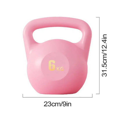 New Man Soft Dumbbells Fitness Home Women's 8kg Kettle Bell Soft Kettlebell