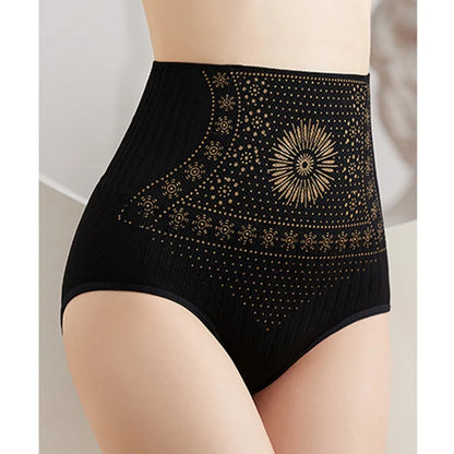 Flarixa High Waist Seamless Panties Flat Belly Shaping Briefs Women Postpartum