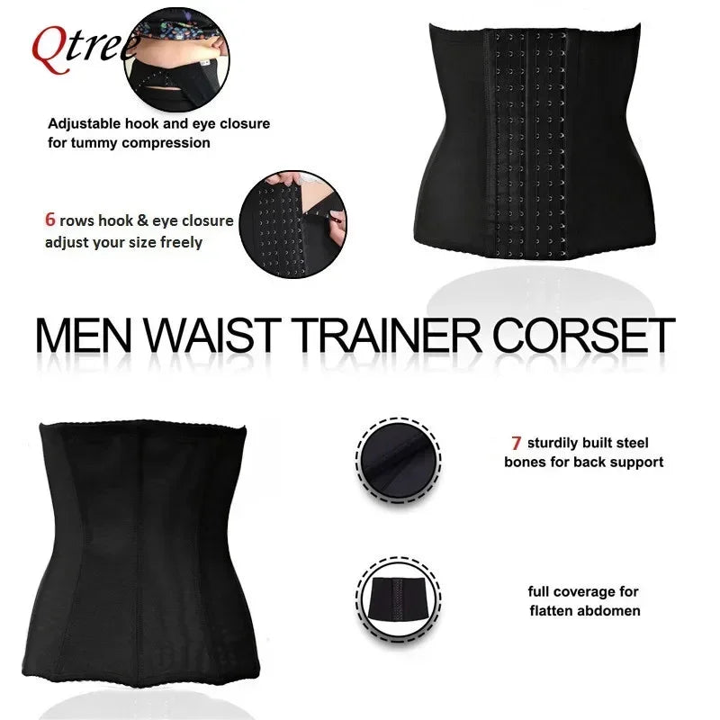 Qtree Dress Slimming Waist Trainer Belt Shapewear Women Belly Cincher Body