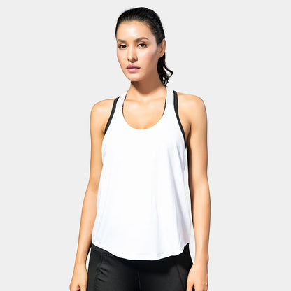 Women Gym Tops Black Sleeveless Yoga Top Women Fitness Shirt Gym Vest