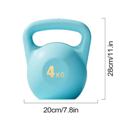 New Man Soft Dumbbells Fitness Home Women's 8kg Kettle Bell Soft Kettlebell