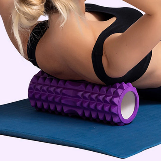 1pc Foam Massage Roller, Hollow Yoga Column Fitness Equipment for Muscle