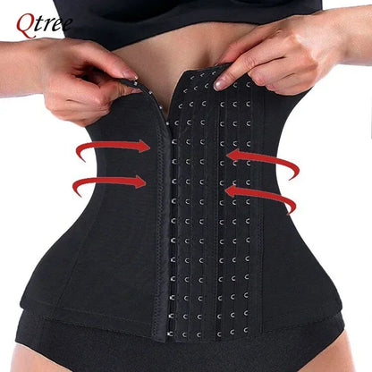 Qtree Dress Slimming Waist Trainer Belt Shapewear Women Belly Cincher Body