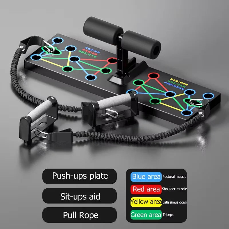 Multifunctional Abdominal Board fitness board Push up Board automatic rebound